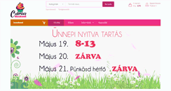Desktop Screenshot of cukraszdiszkont.hu